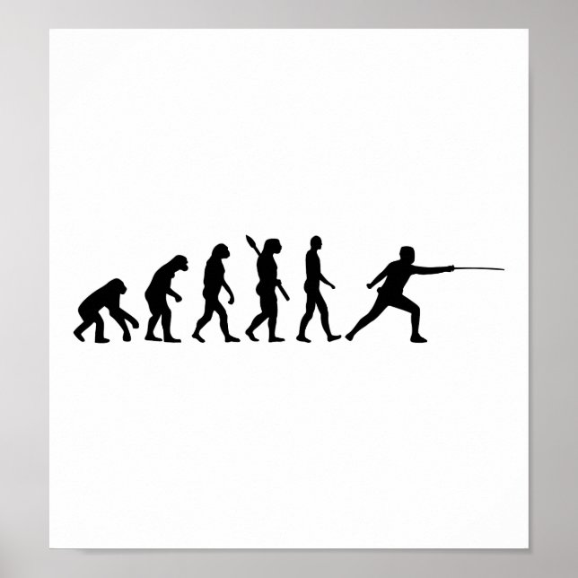 Evolution Fencing Poster (Front)