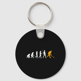 Evolution Field Hockey Gift Field Hockey Player Gi Key Ring