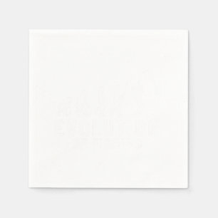 Evolution Fishing Fish Fisherman Angling Fisher Gi Napkin