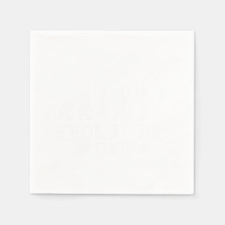 Evolution Fishing Fish Fisherman Angling Fisher Gi Napkin