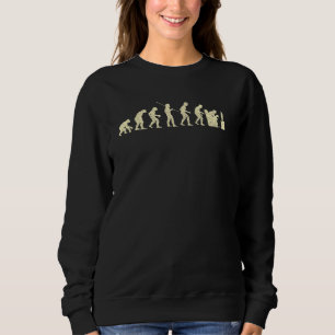 Evolution Gamer Computer Freak Geek Nerd Gaming Ga Sweatshirt