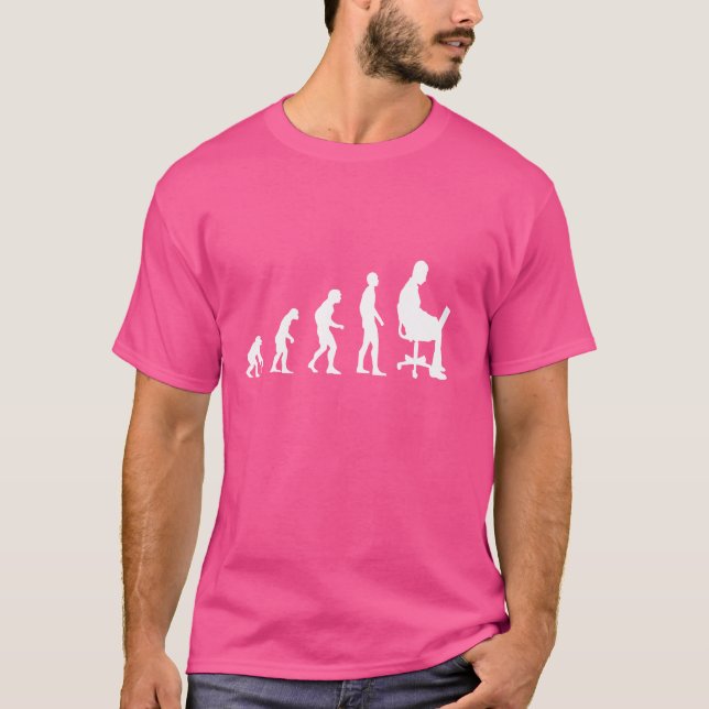 Evolution gamer gaming boy T-Shirt (Front)