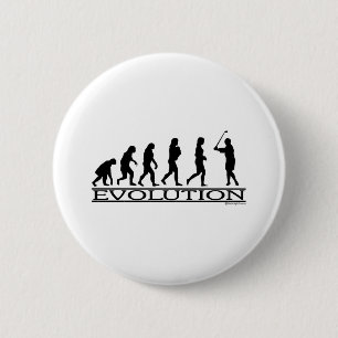 Evolution - Golf- Female 6 Cm Round Badge