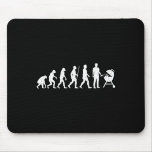 Evolution Grilling Funny Bbq Grill Rbecue Mouse Mat