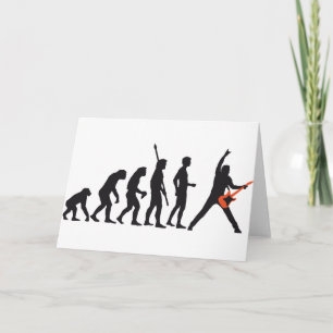 evolution guitar card