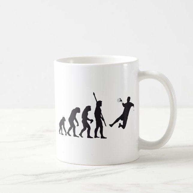 evolution handball coffee mug (Right)