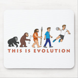 Evolution Handball Comic Style Mouse Mat