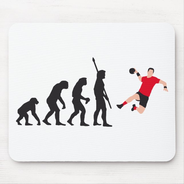 evolution handball mouse mat (Front)