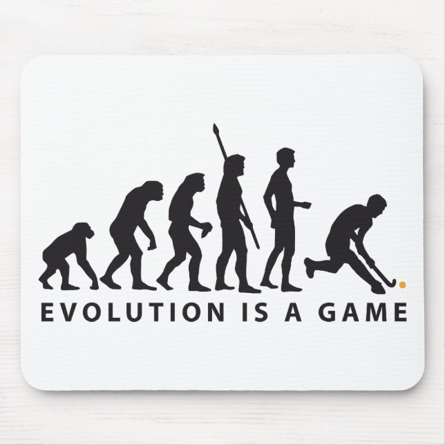 evolution hockey mouse mat (Front)