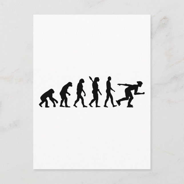 evolution inline skating postcard (Front)