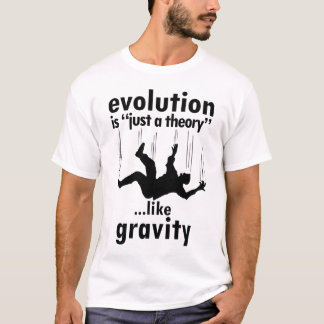 Evolution is Just a Theory Men's Shirt