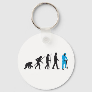 evolution jackhammer worker key ring