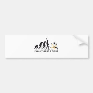 evolution Judo Bumper Sticker