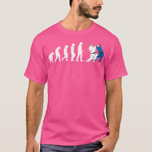 Evolution Judo Judoka Taekwondo Karate Aikido Ju-J T-Shirt