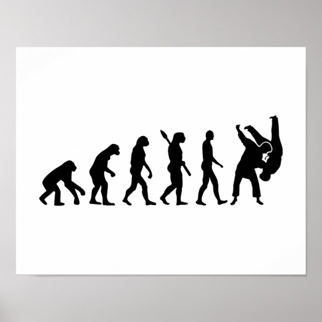 Evolution Judo Poster (Front)