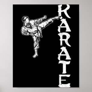 Evolution Karate Taekwondo Aikido Ju-Jutsu Kung-Fu Poster