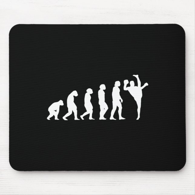 Evolution Kickboxing Kickboxer  Mouse Mat (Front)