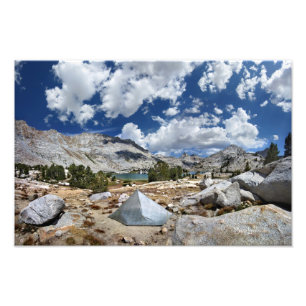 Evolution lake Camp - John Muir Trail Photo Print