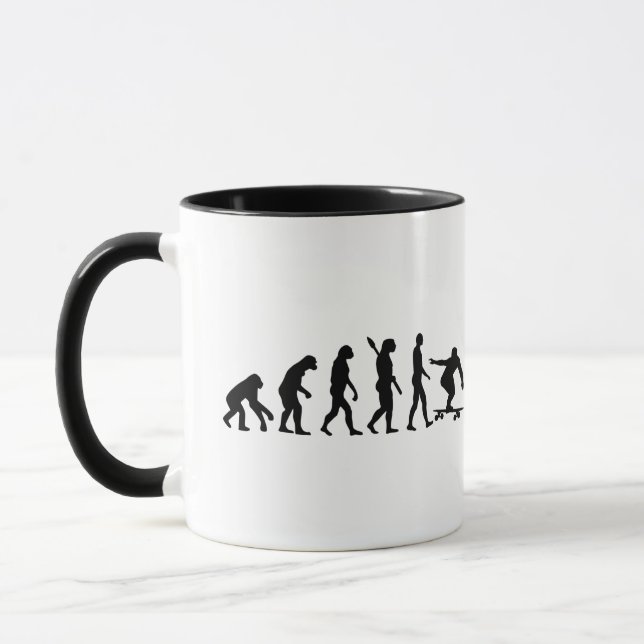 Evolution Longboard Mug (Left)