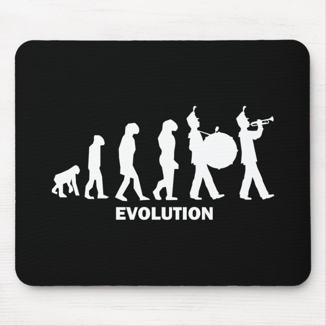 evolution marching band mouse mat (Front)
