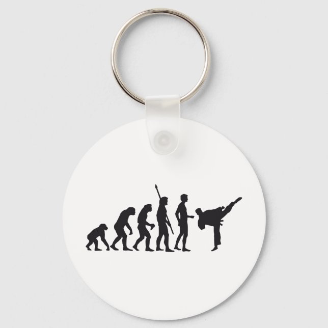 evolution martial arts key ring (Front)