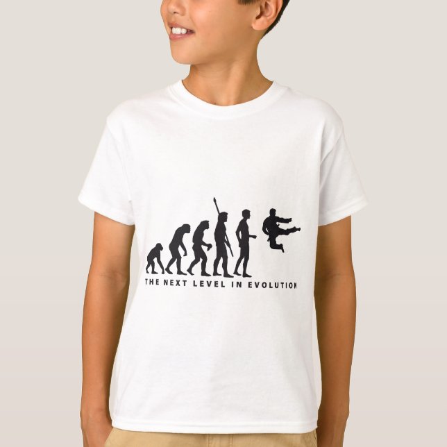 evolution martial arts T-Shirt (Front)