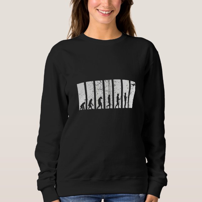 Evolution Model Flying Funny Rc Aeroplane Aviator  Sweatshirt (Front)