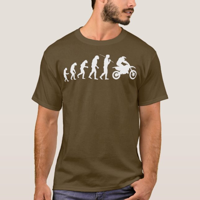evolution motocross for every motorcyclist T-Shirt (Front)