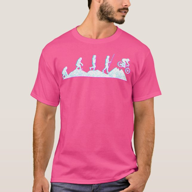 Evolution Mtb Mountain Bike Bmx Accessories T-Shirt (Front)
