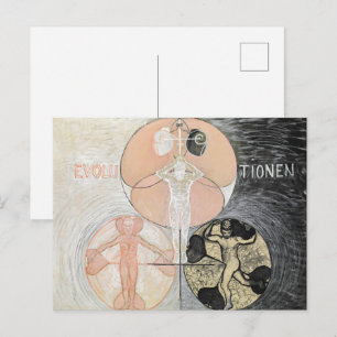 Evolution No. 2 Hilma af Klint Postcard
