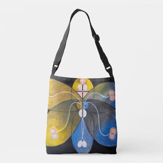 Evolution No. 9 | Hilma af Klint | Crossbody Bag (Back)