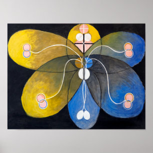 Evolution No. 9   Hilma af Klint   Poster