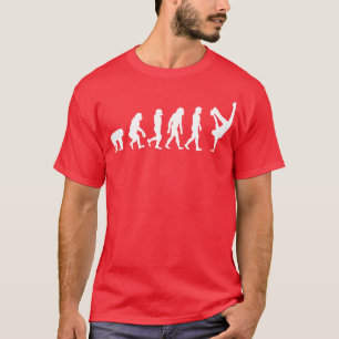 Evolution of a breakdancer Funny Dancing gift T-Shirt