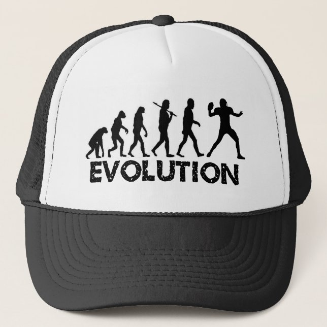 Evolution of a Football Player! Trucker Hat (Front)
