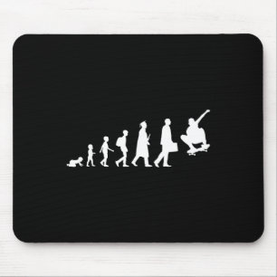 Evolution Of A Skateboarder Skater Skateboarding F Mouse Mat