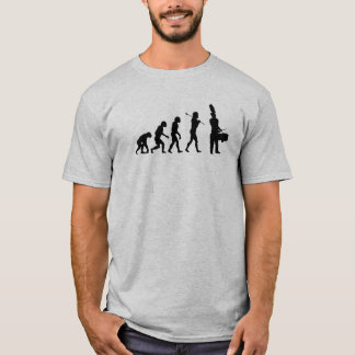 Evolution of a Tenor Drummer (light colours) T-Shirt