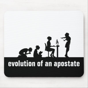 "Evolution of an Apostate" Mouse Mat