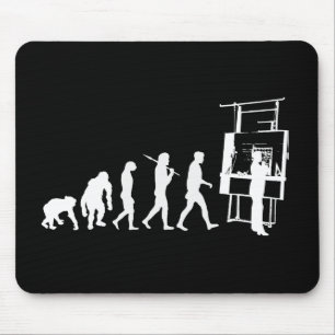 Evolution of Architecture Architects Draftsmen Mouse Mat