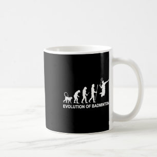 Evolution Of Badminton Coffee Mug