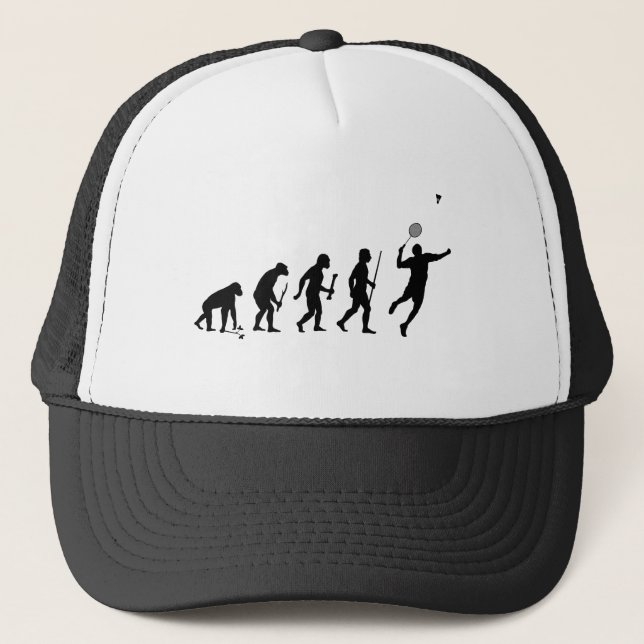 Evolution of Badminton Trucker Hat (Front)