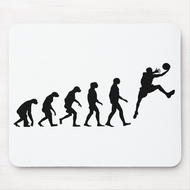 Evolution of Basketball Mouse Mat (Front)