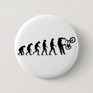 Evolution of BMX 6 Cm Round Badge