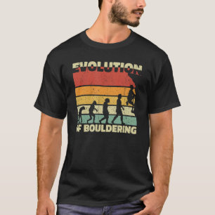 Evolution Of Bouldering Bouldering Rock Climber Hi T-Shirt