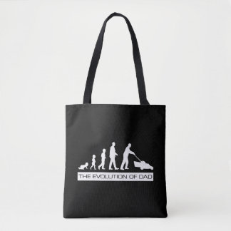 Evolution of Dad - A Gift for Dad Tote Bag