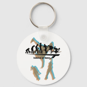 Evolution of Dance Key Ring
