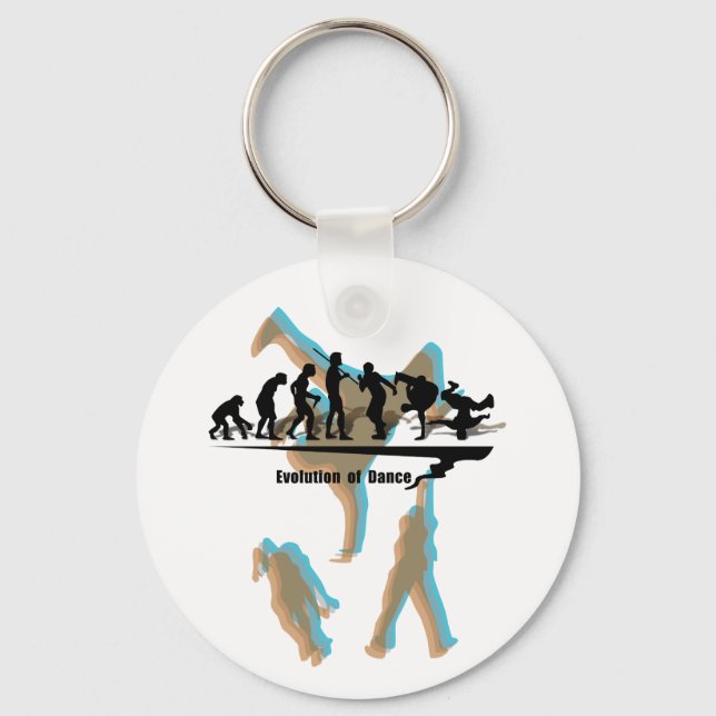 Evolution of Dance Key Ring (Front)
