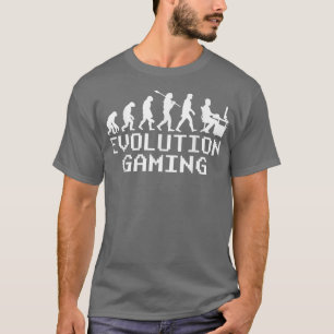 Evolution Of Gaming Funny Video Game Gamer Nerd T-Shirt