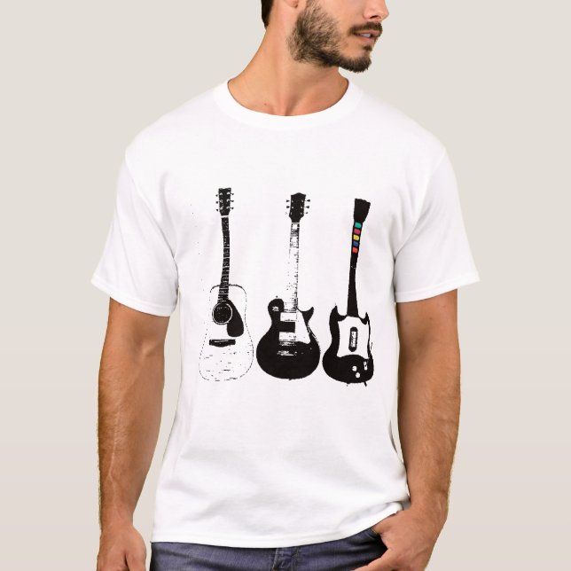 Evolution of Guitar T-Shirt (Front)