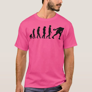 Evolution of ice slices wintersport curling T-Shirt