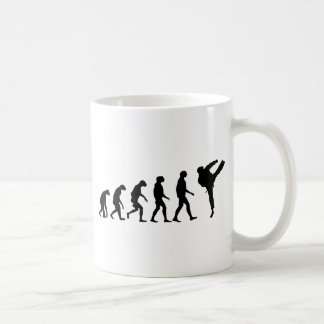 Evolution of Karate Coffee Mug